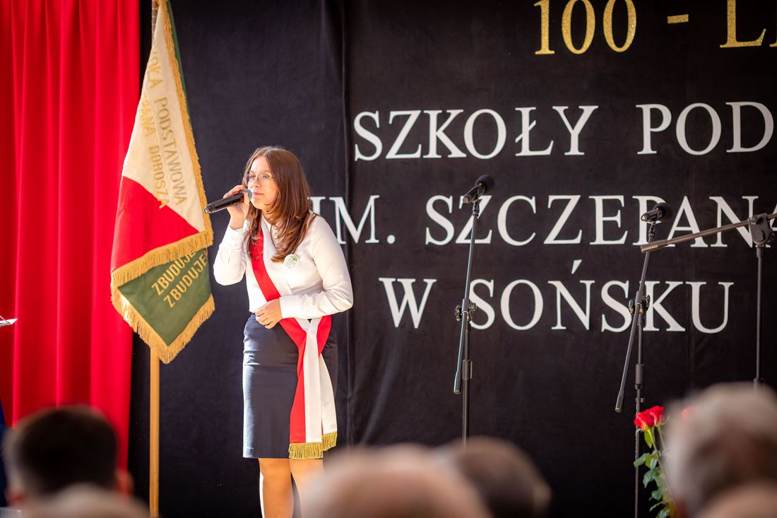 100 lat SP w Sońsku