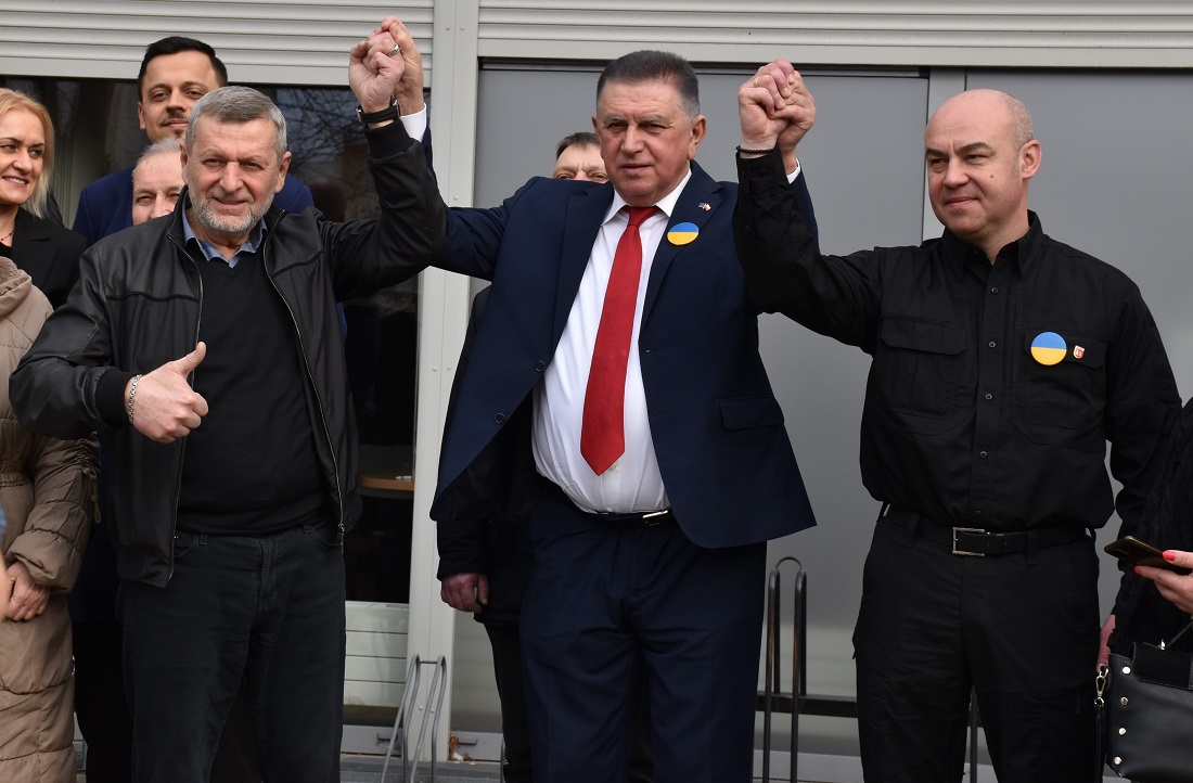 Mer Tarnopola i deputowany Rady Najwyższej Ukrainy gościli w Płońsku